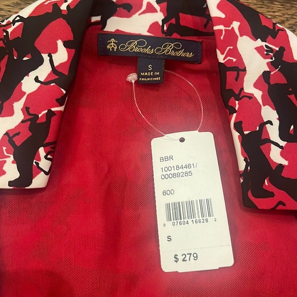 NWT Brooks Brothers Wrap Dress - Picture 4 of 6